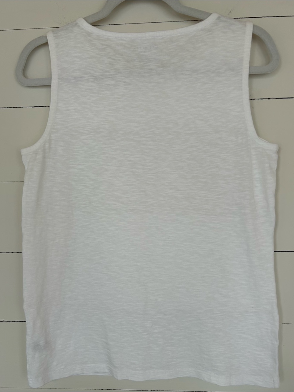 Talbots Petite White Eyelet Cotton Blouse,  Size SP - Picture 2 of 4